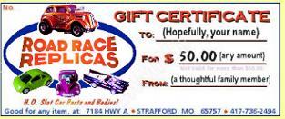 GIFT CERTIFICATES!
